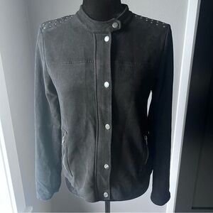 Pixley faux suede jacket size small